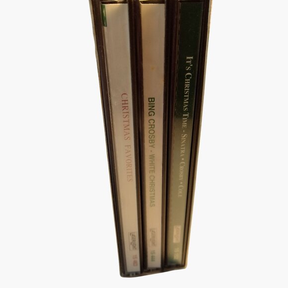 Christmas Favorites 3 CD Set By Bing Crosby Frank Sinatra Nat King Cole - Picture 15 of 15